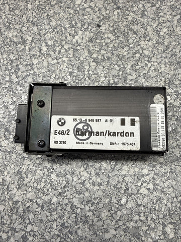 01-06 BMW E46 M3 Radio Sub Woofer Subwoofer Amp 65136946987 OEM