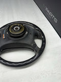 95-99 BMW E36 M3 Steering Wheel Black 4 Spoke