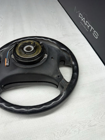 95-99 BMW E36 M3 Steering Wheel Black 4 Spoke