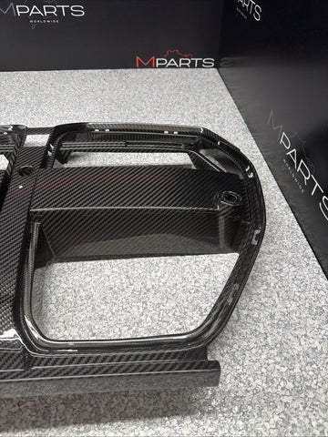 NEW 21-26 BMW G80 G82 G83 M3 M4 REAL CARBON FIBER CSL STYLE NOSE GRILL GRILLE