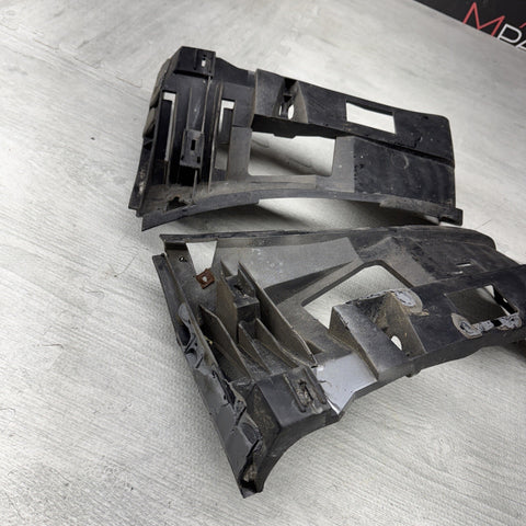 01-06 BMW E46 M3 FRONT BUMPER COVER GUARDS BRACKETS 2695247