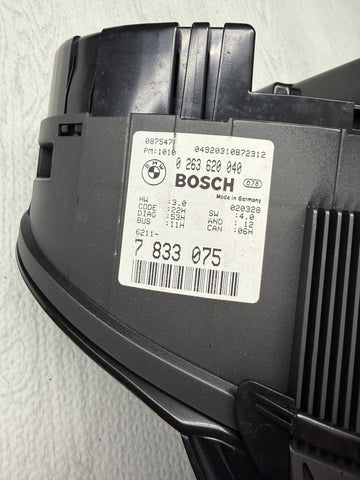 2001-2006 BMW E46 M3 Instrument Cluster Speedometer Spedometer SMG *Notes