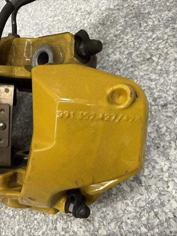 Porsche 22-25 GT4 RS GT4RS Rear Right PCCB Caliper Assembly OEM Yellow