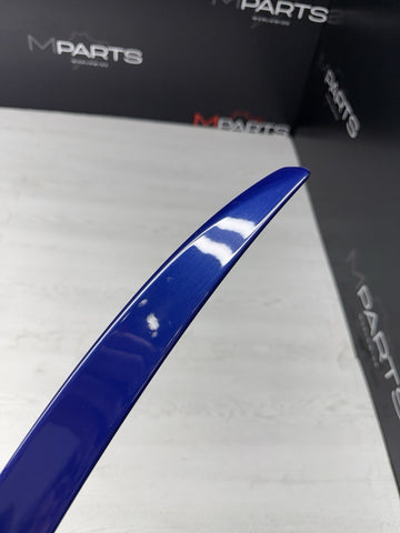 OEM Rear Trunk Spoiler Interlagos Blue BMW 08-13 E92 325 328 335 M3 Coupe