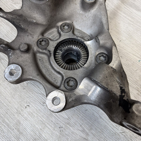 21-24 OEM BMW G80 G82 M3 M4 Rear Suspension Left Knuckle Wheel Hub Spindle
