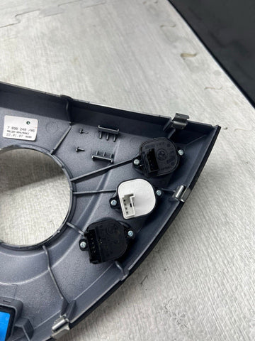 06-10 BMW E63 E64 M6 SMG Gear Shifter Selector Trim Cover w/ Switch Buttons OEM