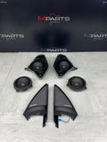 BMW 2018-2024 G01 F97 X3M Harman Kardon Midrange Tweeter Speakers Set OEM