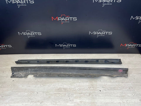 01-06 BMW E46 M3 Rocker Panel Side Skirts OEM Carbon Black