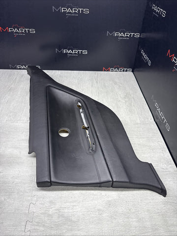 BMW E46 M3 01-06 Coupe Rear Right Passenger Door Card Black Genuine 51437890744