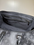 LV Louis Vuitton Keepall Bandoulière 50 Monogram Eclipse Bag