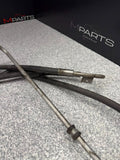 08-13 BMW M3 E90 E92 E93 Front Lower Power Steering Line Hose Set OEM