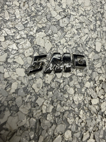 01-06 BMW E46 M3 Center Dome SMG Shift Plate Emblem Emblems Badge Logo