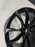 2019-2024 Lamborghini Urus Front Wheel Black Rim 23x10 ET28 OEM