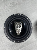 BOSS BE654 Rage 6.5" 4-Way 300W Full Range Speakers Pair