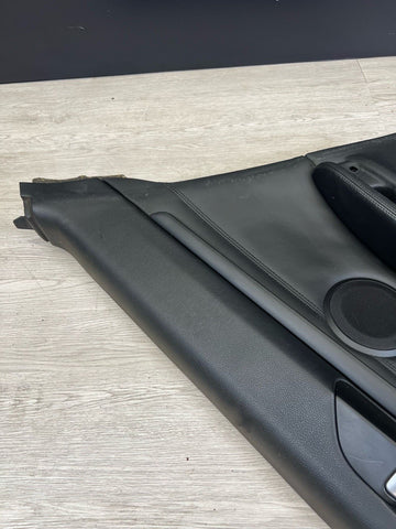 08-13 BMW E92 M3 Original Black Interior Rear Right Passenger Door Card Panel