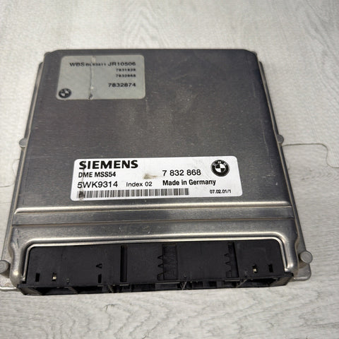 01-06 BMW E46 M3 S54 OEM ENGINE DME ECU COMPUTER MSS54