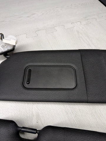 14-21 OEM BMW F22 F87 M235 M2 Interior Sun Visors Leather Black Pair Set