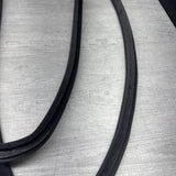 01-06 BMW E46 M3 Rear Vent Quarter Glass Window Seal Gasket Weatherstrip Set OEM