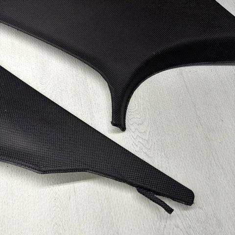 12-18 OEM BMW F30 F80 335 M3 Sedan Center Black A B C Pillars Trims Set