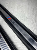 08-13 OEM E92 E93 BMW M3 Left Right Pair Door Sills Panels Scuff Plates