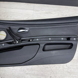 08-13 BMW E92 M3 Original Black Interior Front Right Passenger Door Card Panel