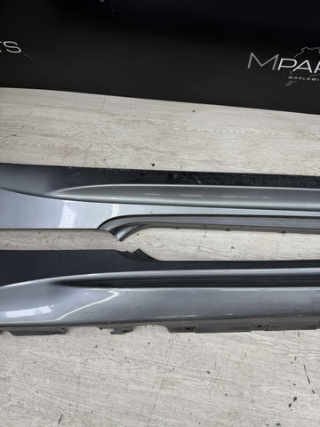 08-13 BMW E92 E93 M3 OEM Right Left Passenger Side Skirt Rocker Panels Gray