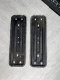 01-13 BMW E46 E90 E92 E93 M3 OEM MIDPIPE EXHAUST BRACKETS SUPPORT PLATES PAIR