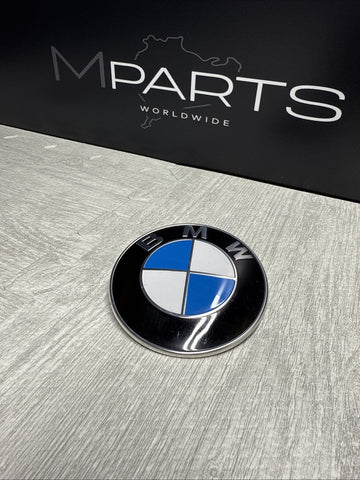 88-13 BMW E30 E36 E46 E90 E92 E93 M3 HOOD EMBLEM LOGO BADGE OEM 8132375