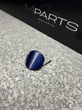 01-06 BMW E46 M3 Rear Tow Hook Eye Cover 2695273 Interlagos Blue