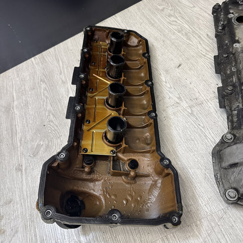 2008-2013 BMW E90 E92 E93 M3 S65 V8 Valve Covers Pair LH RH 7838268 7838267