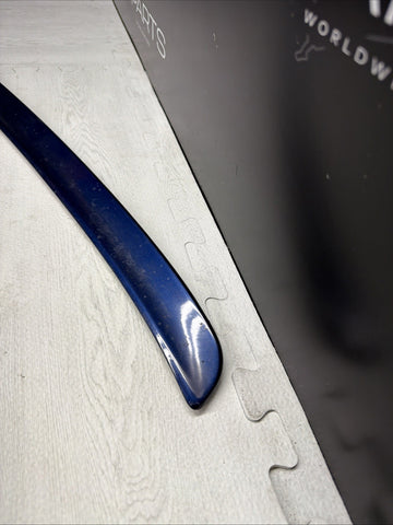 2001-2006 BMW E46 M3 Factory Rear Trunk Spoiler Lip 2695445 Topaz Blue OEM