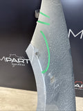 08-13 BMW E92 E93 M3 Left Driver Fender Panel Silver 41358042831 *Cracks