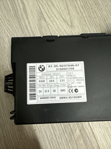 10-13 BMW BCM BCU Body CAS Computer Control Module Unit OEM 61.35-9237046-01