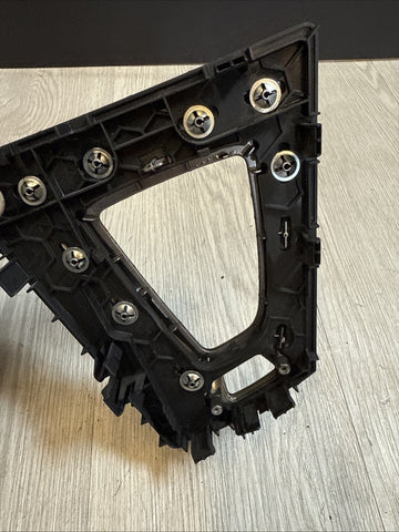 15-20 BMW F80 F82 F83 M3 M4 Center Dome DCT Shift Shifter Plate Painted Black