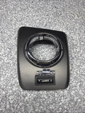 01-06 BMW E46 M3 Center Dome SMG Shift Plate Titan Shadow Grey