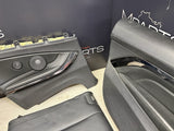 15-20 BMW F83 M4 Convertible Interior Seats & Panels Extended Leather Black