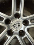 2015-2018 Porsche Macan Wheel 19x9 Genuine 5 Spoke Double Spoke With TIRE