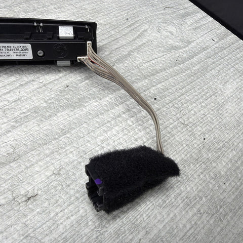 08-13 BMW E90 E92 E93 M3 Center Console Panel Edc Power Dsc Switch 7841136