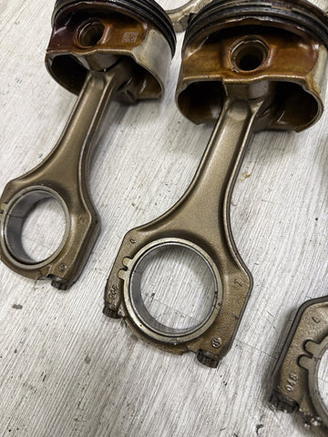 06-10 BMW E60 E63 E64 M5 M6 V10 S85 Engine Pistons & Connecting Rods OEM Set