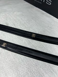 98-02 BMW E37 Z3M Z3 FRONT WINDSHIELD MOULDINGS PANEL TRIMS OEM 51448399386
