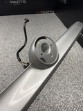 01-06 BMW E46 M3 Convertible Trunk Lid Grip Key Deck Handle Titanium Silver