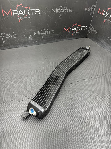 08-13 OEM BMW M3 E90 E92 E93 S65 Engine Oil Cooler *BENT