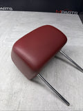 BMW 01-06 E46 M3 Convertible Rear Headrest Head Rest Imola Red OEM *Tab