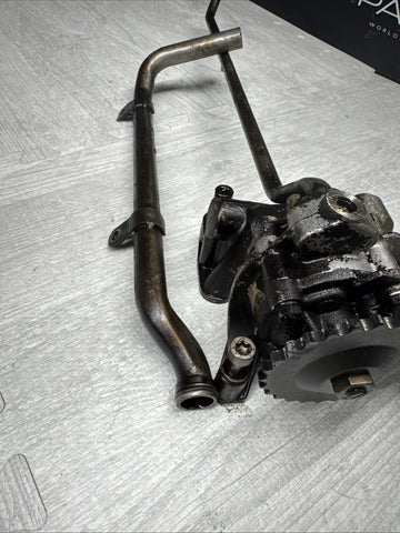 01-06 BMW E46 M3 S54 Engine Oil Pump + Pick Up Tubes