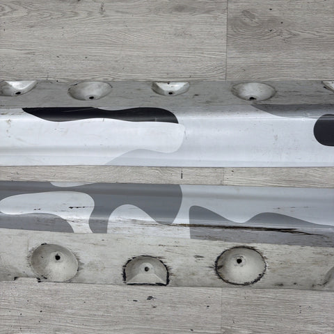 01-06 BMW E46 M3 Rocker Panel Side Skirts OEM Alpine White *Notes*