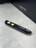 BMW 01-06 E46 M3 REAR LEFT Black Leather Armrest Pad 7837594