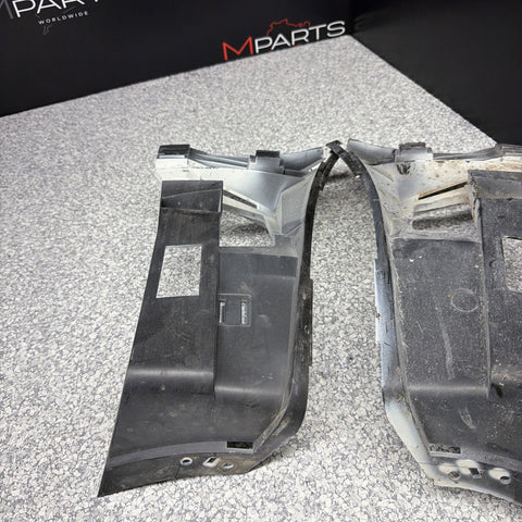 01-06 BMW E46 M3 FRONT BUMPER COVER GUARDS BRACKETS 2695247