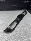01-06 BMW E46 M3 CONVERTIBLE REAR SEAT ROLLOVER BAR TRIM COVER BLACK 8204279