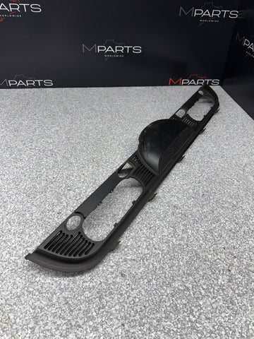 01-06 BMW E46 M3 CONVERTIBLE REAR SEAT ROLLOVER BAR TRIM COVER BLACK 8204279
