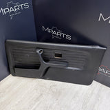 BMW E30 318is Coupe Right Passenger Side Door Card Panel Black